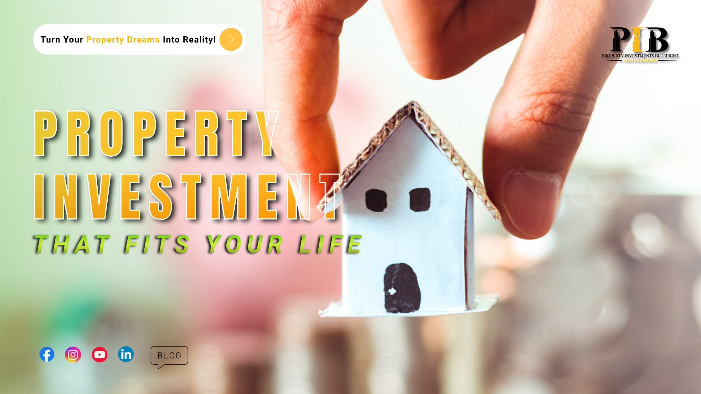 property investment blueprint 

7 Property Investment Company Truths for Busy professionals

property investment that fits your life