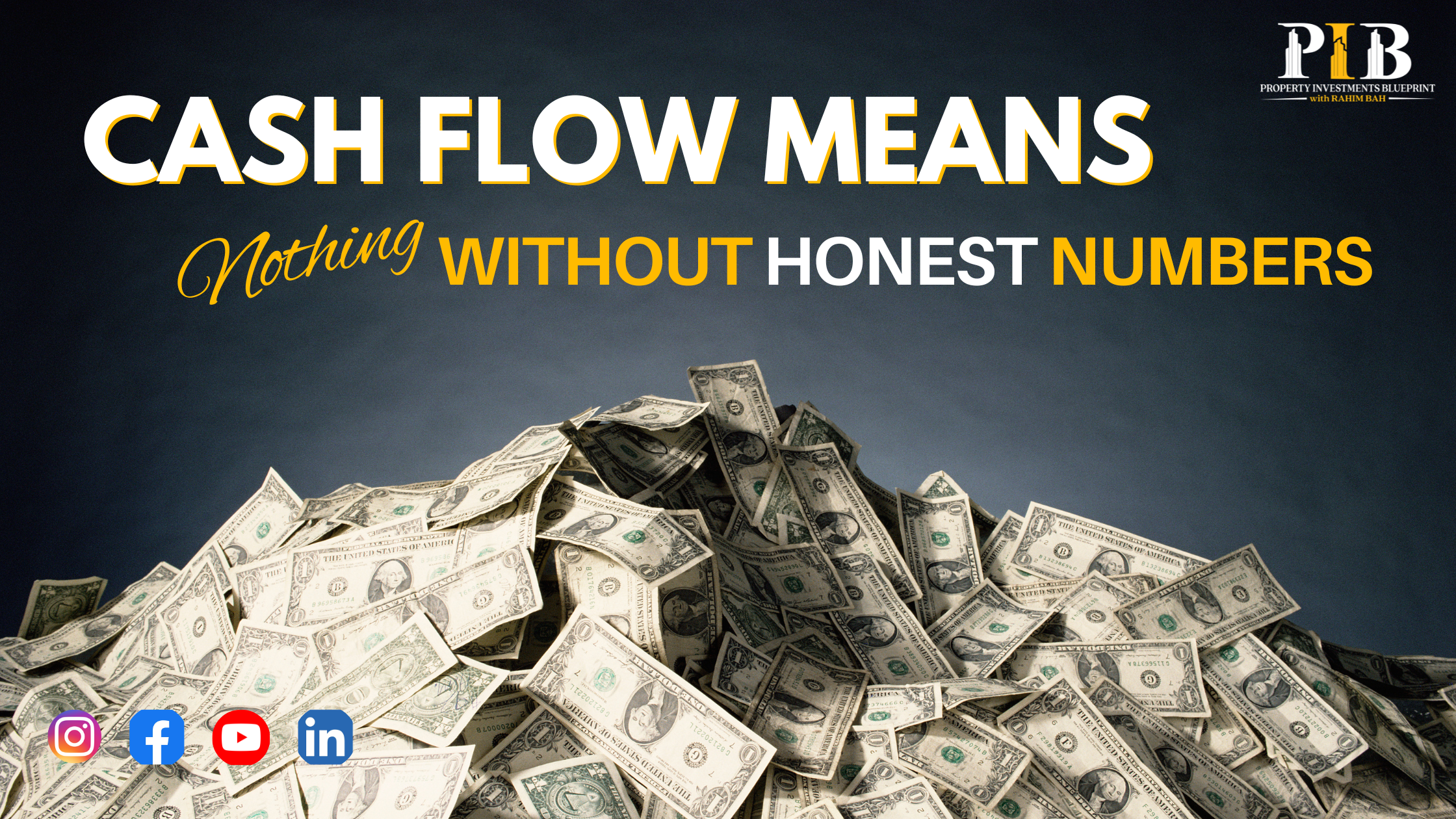 property investment blueprint
cash flow means nothing without honest numbers